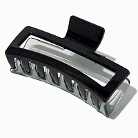 Large Two-Tone Rectangular Hair Claw