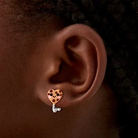 Milk & Cookies Clip-On Stud Earrings 