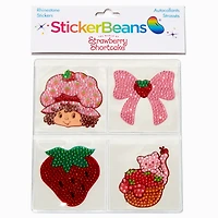 StickerBeans® x Strawberry Shortcake™ Rhinestone Sticker Set - 4 Pack