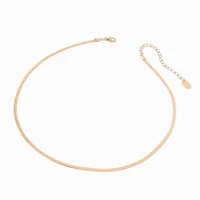 Gold-tone Snake Chain Necklace
