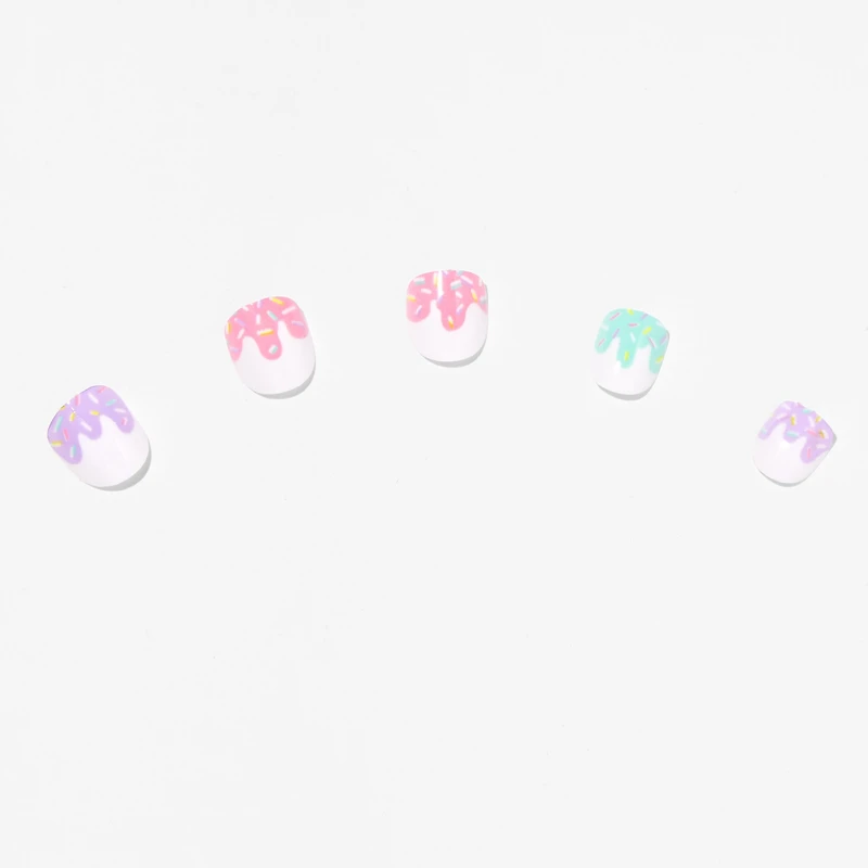Claire's Club Birthday Vegan Press On Faux Nail Party Pack - 6