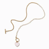 Mommy & Me Heart Toggle Pendant Necklaces - 2 Pack