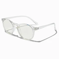 Claire's Club Clear Oval Clear Lens Frames