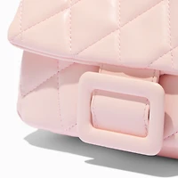 Quilted Pink Puffy Shoulder Bag