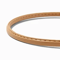 Earth Tone Thin Headbands - 3 Pack