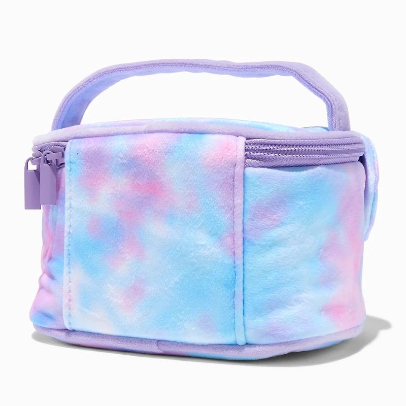 Tie Dye Koala Plush Makeup Bag
