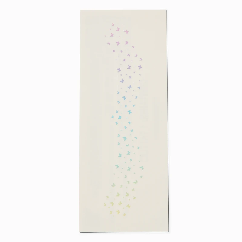 Rainbow Butterfly Freckle Temporary Tattoos