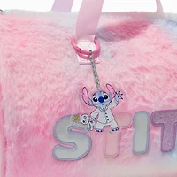 Disney Stitch Claire's Exclusive Furry Slumber Party Duffle Bag