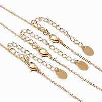 Best Friends Star Heart Mood Pendant Necklaces - 3 Pack