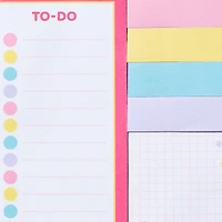 Happy Face Sticky Note Pack - 10 Pack