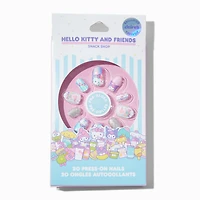 Hello Kitty® And Friends Claire's Exclusive Snack Shop Stiletto Press On Faux Nails - 20 Pack