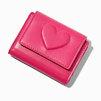 Hot Pink Heart Bifold Wallet