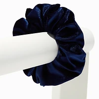 Navy Blue Velvet Hair Scrunchie