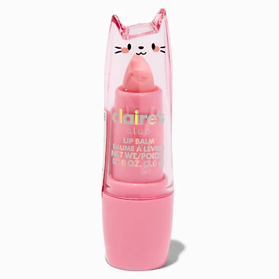 Claire's Club Pink Cat Flavored Lip Balm