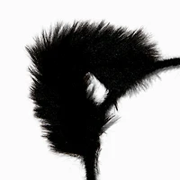 Furry Black Cat Headband