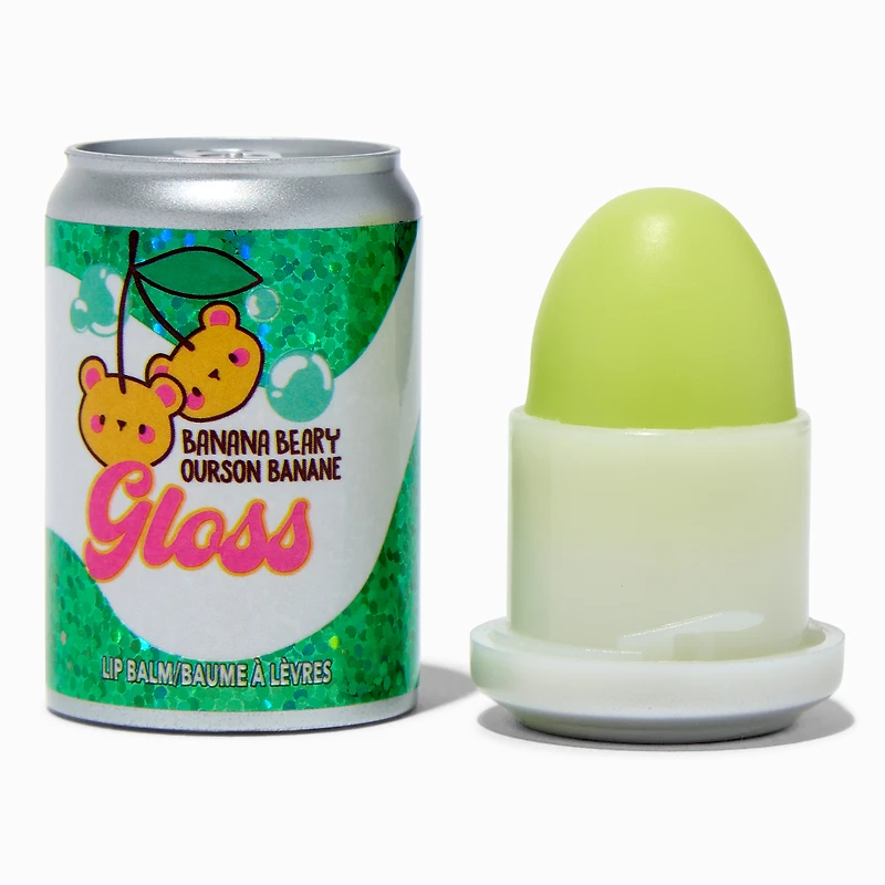 Banana 'Beary' Soda Can Lip Balm