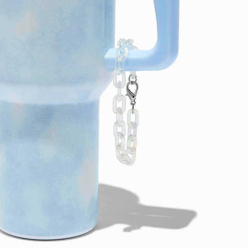 Clear Chain-link Handle Charm