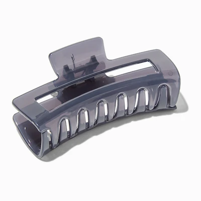 Black Large Rectangular Hair Claw