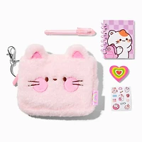 Pink Cat 4'' Mini Bag Stationery Set