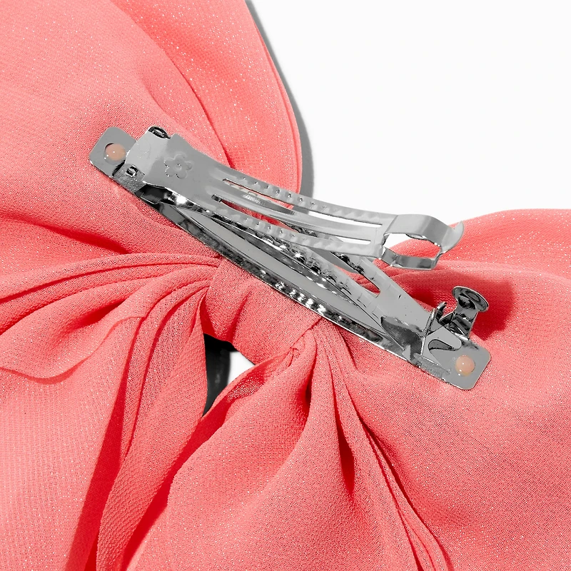 Long Tail Hair Bow Clip