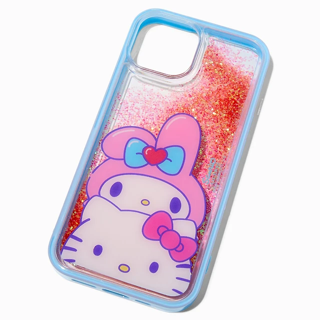 Claire's Hello Kitty My Melody Water-Filled Protective Phone Case - Fits iPhone 13/14/15 | Liberty Center Claire's Hello Kitty My Melody Water-Filled Protective Phone Case - Fits iPhone 13/14/15 | Liberty Center