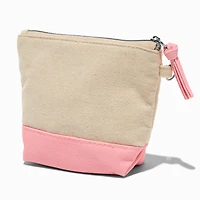 DIY Small Pink Rainbow Heart Coin Purse