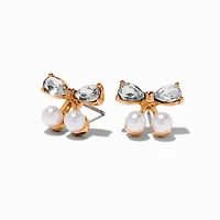 Pearl Cherries Stud Earrings