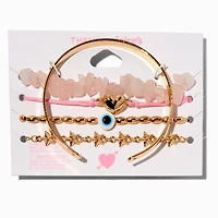 T H E M E x Claire's ''Be You'' Evil Eye Beaded Bracelet Set - 5 Pack