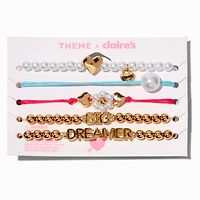 T H E M E x Claire's ''Big Dreamer'' Beaded Bracelet Set - 5 Pack