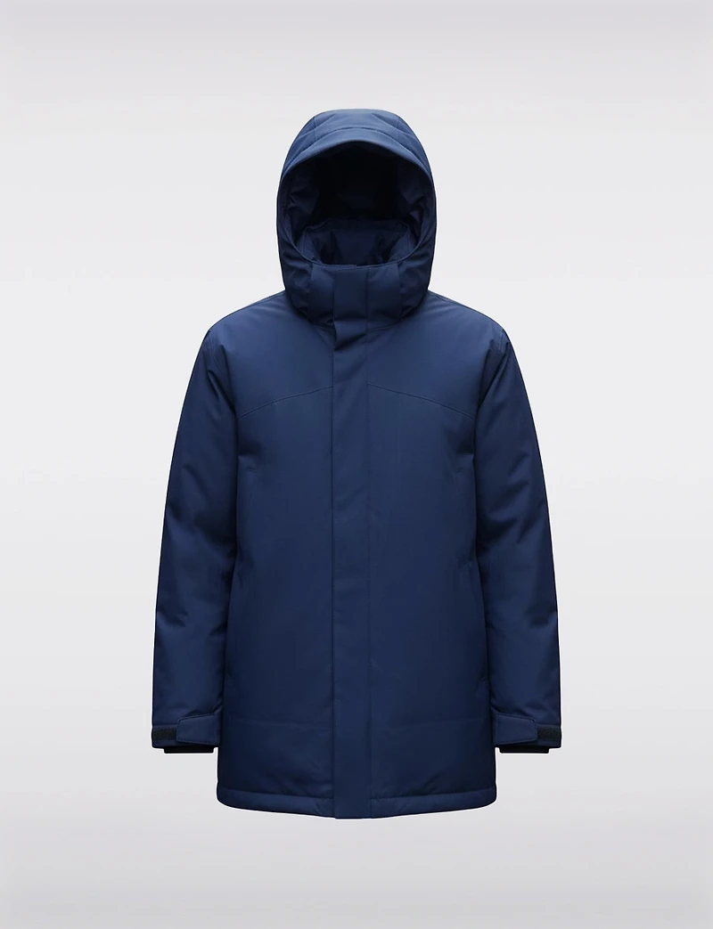 Men’s 3-in-1 Convertible Jacket With Detachable Hood & Zip-Off Puffer by Saki