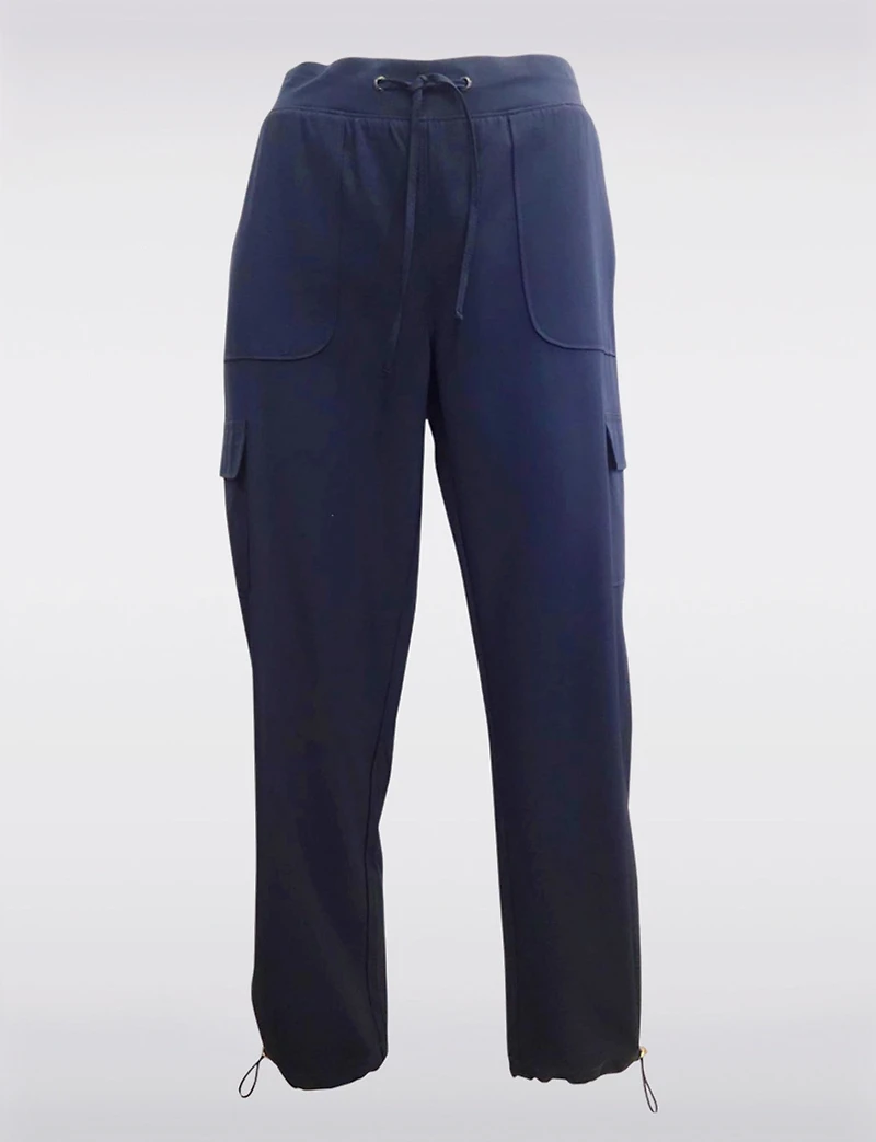 Lightweight Tummy Control RapiDry Tech Cargo Pants Adjustable Cuff by Point Zero