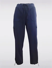 Lightweight Tummy Control RapiDry Tech Cargo Pants Adjustable Cuff by Point Zero