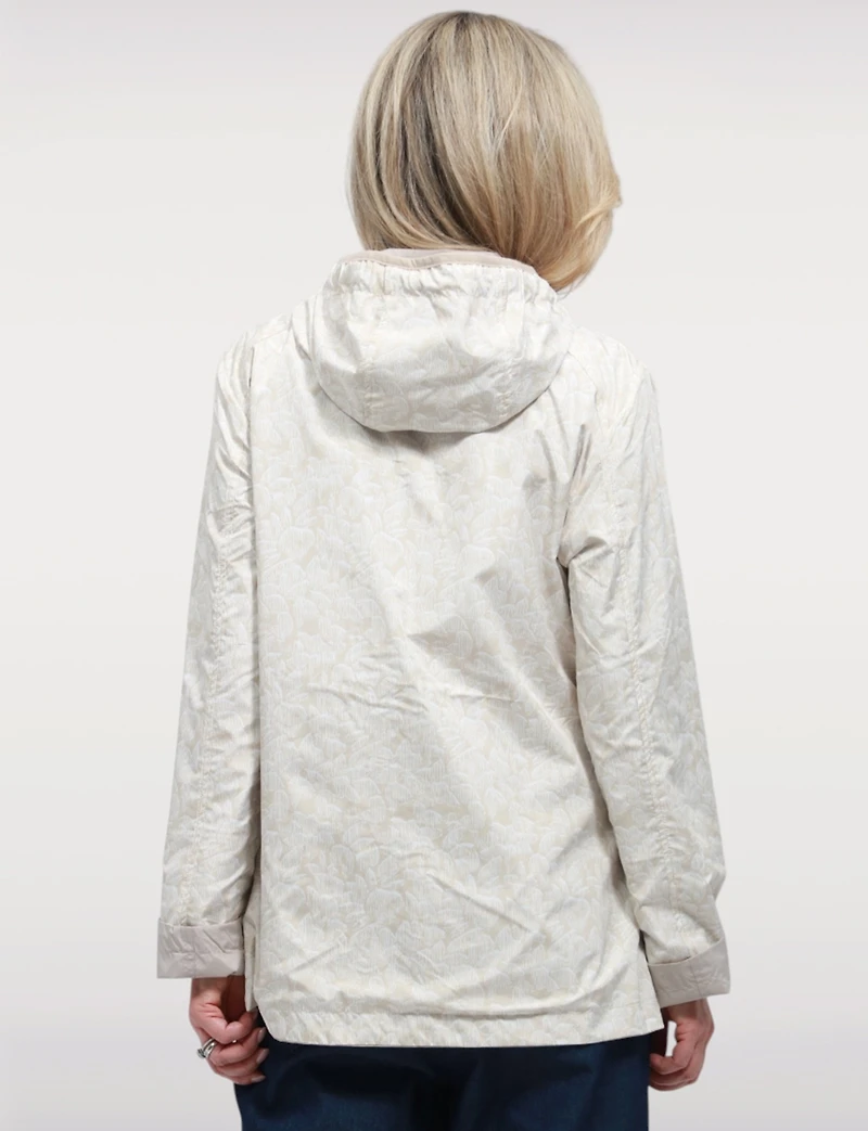 Reversible Lightweight ActivTech® Windbreaker Jacket with Hood by Saki
