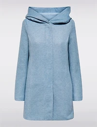 Straight Fit Hooded Zip-Front Jacket- Recycled Lightweight Design by Only