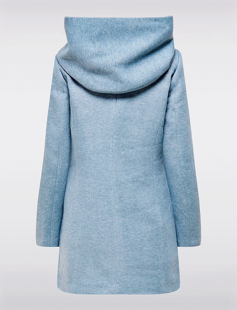 Straight Fit Hooded Zip-Front Jacket- Recycled Lightweight Design by Only