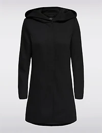 Straight Fit Hooded Zip-Front Jacket- Recycled Lightweight Design by Only