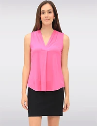 Chic and Versatile Mid-rise Straight Cut Stretchy Skort by Amani Couture