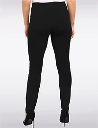 Pull-On Black Stretch Leggings by Amani Couture