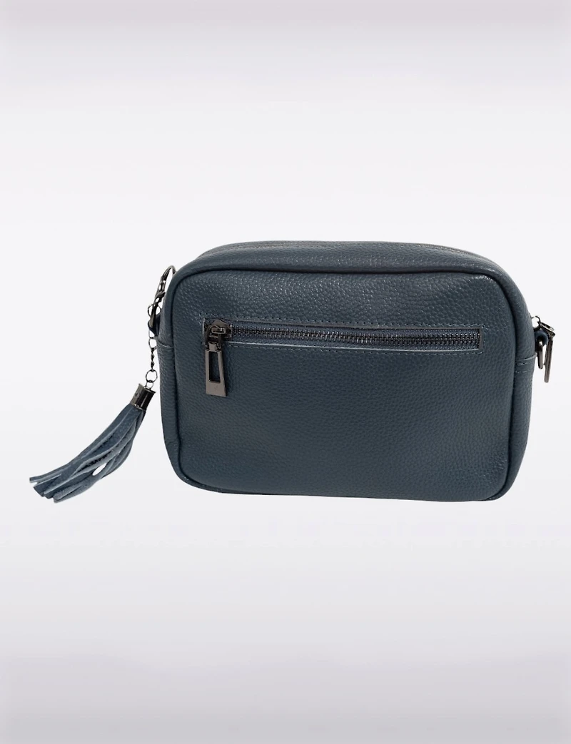 Diana 3-in-1 Quilted Vegan Leather Zip Crossbody With Changeable Straps by Sokos