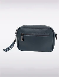 Diana 3-in-1 Quilted Vegan Leather Zip Crossbody With Changeable Straps by Sokos