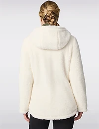 Reversible Quilted Sherpa Jacket by Free Country