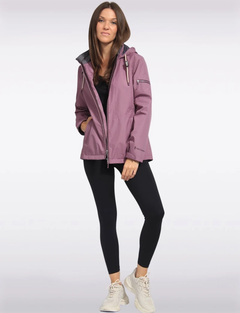 Versatile 3-in-1 Multi-layer Recycled Hooded Jacket by Free Country