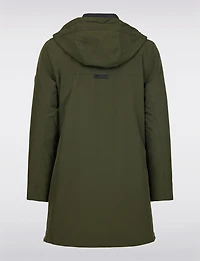 4-in-1 Hooded Coat - Removable Inner Puffer & Zip-Off Sleeves by Frandsen