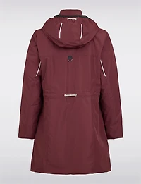 Reversible Hooded Rain-Resistant Parka - Quilted & Matte Finishes by Frandsen