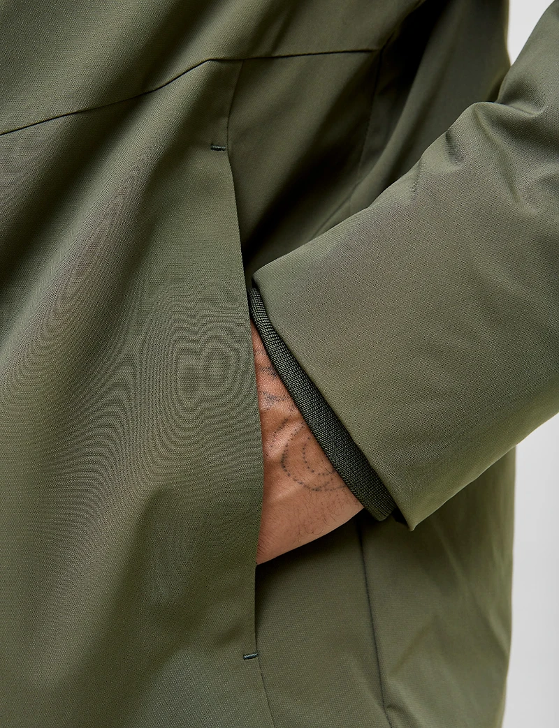 Men’s Short Lightweight Hooded Jacket with Water-Repellent Finish by Jack&Jones