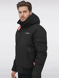 Men’s Winter Eco-Down Bomber Jacket  | Extreme Cold Protection by Oxygen
