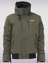Men’s Winter Eco-Down Bomber Jacket  | Extreme Cold Protection by Oxygen