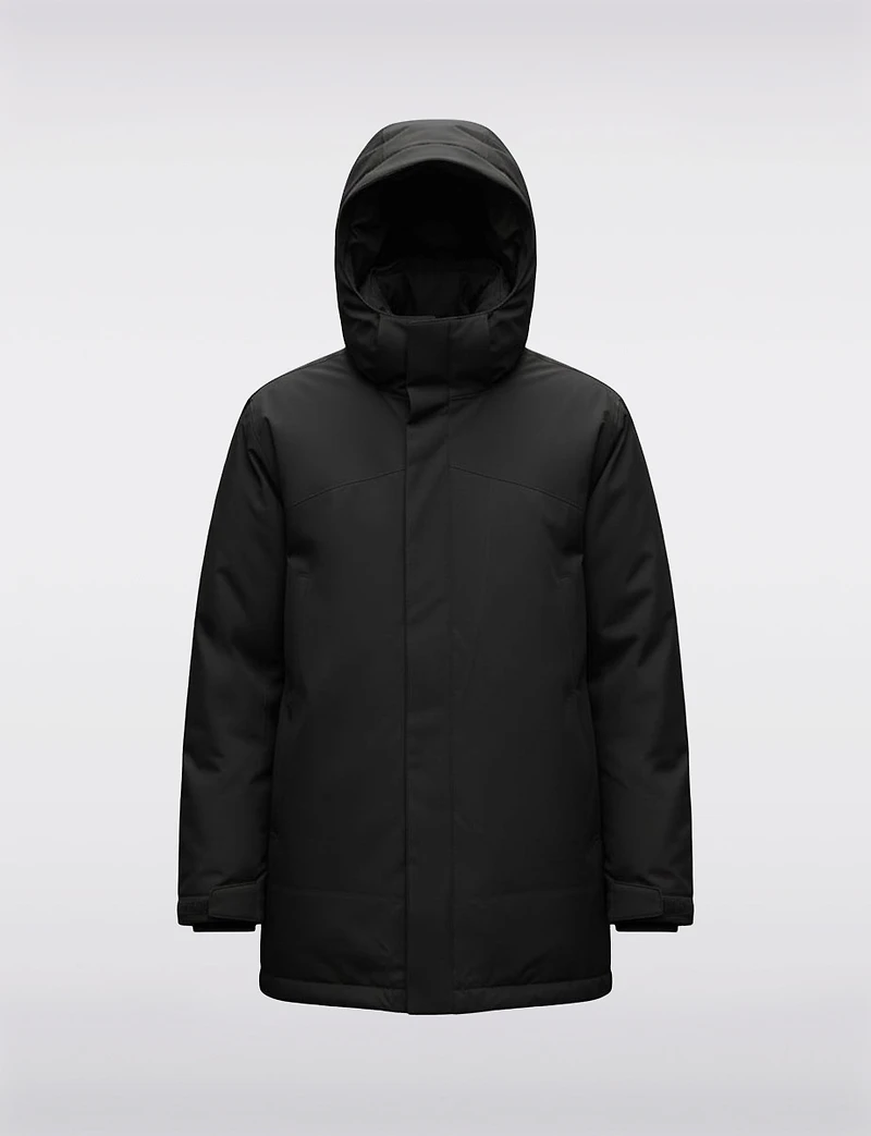 Men’s 3-in-1 Convertible Jacket With Detachable Hood & Zip-Off Puffer by Saki