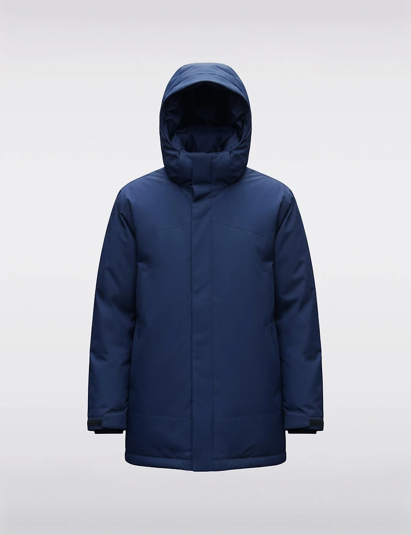 Men’s 3-in-1 Convertible Jacket With Detachable Hood & Zip-Off Puffer by Saki