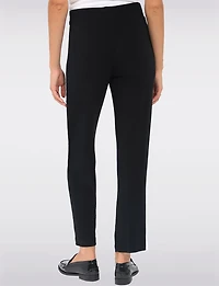 Stretch High-Rise Straight Cut Pull-On Pants by Perle